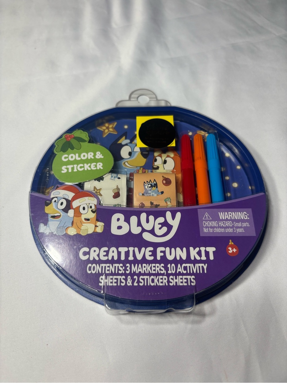 New Bluey Christmas Creative Fun Kit - Purple Color